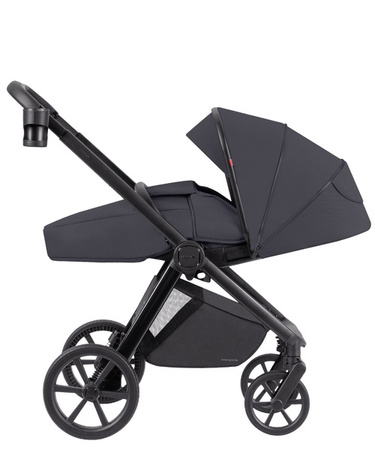Carrello Omega Plus CRL-6540 Wózek Głęboko-Spacerowy Meteor Grey