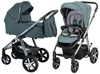 Baby Design Husky Wózek Głęboko-Spacerowy XL 2w1 205 turqouise