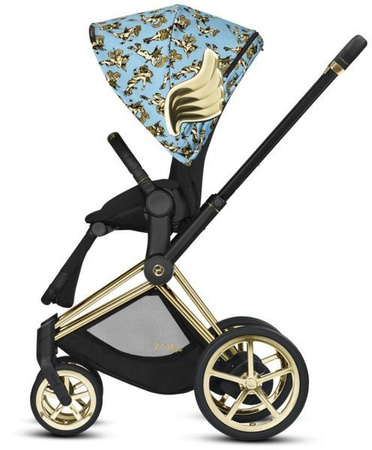Cybex Mios 2.0 Wózek-Głęboko Spacerowy Wings Jeremy Scott Cherub Blue by Jeremy Scott