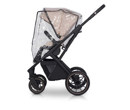 Cavoe Axo Shine Wózek Głęboko-Spacerowy Flamingo