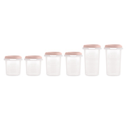 Miniland Pojemniki Na Żywność Hermetycznie Zamykane Dolce 6 szt - Cukierkowe