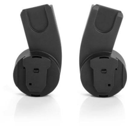 Cybex Talos S Lux Wózek Głęboko-Spacerowy + Cybex Aton 5 Fotelik Samochodowy 0-13kg + Adaptery Srebrna Rama Deep Black