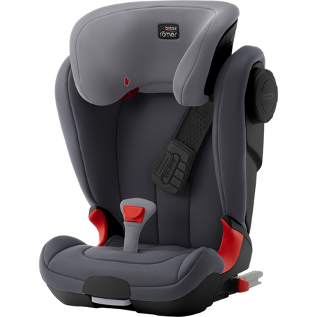 Britax Romer Kidfix II Xp Sict Fotelik Samochodowy 15-36kg Storm Grey - Czarna Skorupa