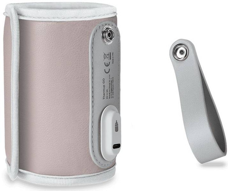 Lionelo Thermup Go Przenośny Podgrzewacz Do Butelek Pink Baby