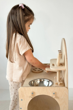 Baby Wood Drewniana Kuchnia Dla Dzieci