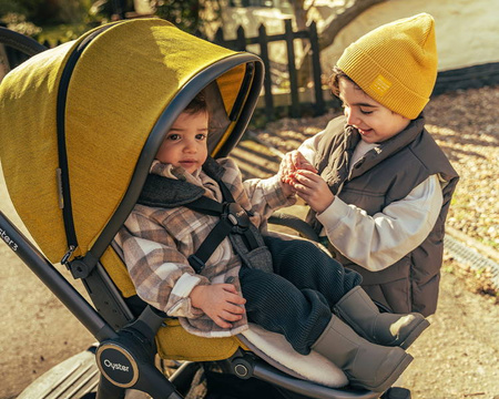 Oyster 3 Wózek Spacerowy Moon Jasny Szary