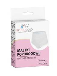 Bocioland Majtki Poporodowe Siateczkowe 2 szt. L BL027