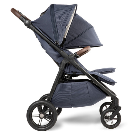 Mast M.Twin x Wózek Bliźniaczy Mast Swiss Design Koła Light Blueberry