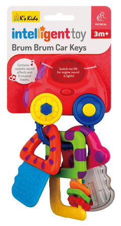 Training2s Zabawka Interaktywna - Zabawka Muzyczna Klucze Brum Brum