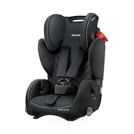 Recaro Young Sport Fotelik Samochodowy 9-36kg Black