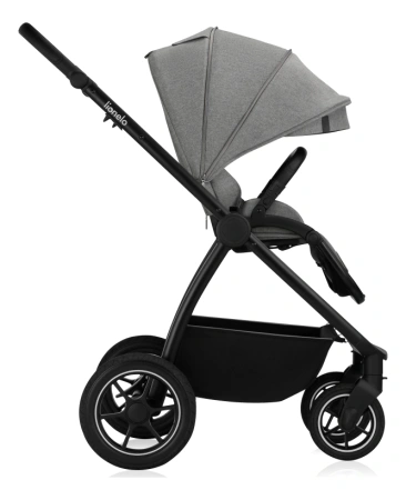 Lionelo Meril Wózek Głęboko-Spacerowy Grey Stone