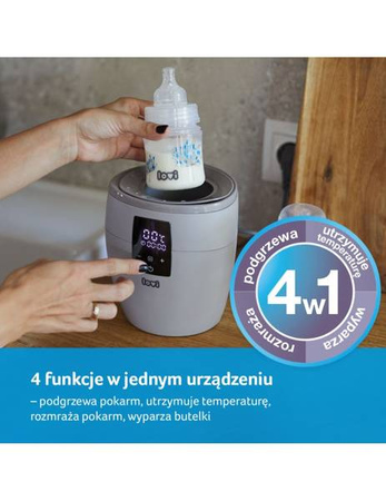 Lovi Podgrzewacz Do Butelek 77/051 Szaro-Czarny