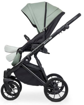 Riko Brano Pro Wózek Głęboko-Spacerowy 2w1 Lagoon