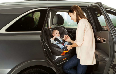 Chicco Around U I-Size Fotelik Samochodowy 0-18 kg RWF Jet Black