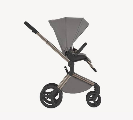 Anex Flo Wózek Głęboko-Spacerowy Charm + Cybex Aton B2 i-Size Fotelik Samochodowy 0-13kg + Baza One Volcano Black