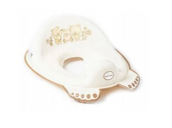 Nakładka Sedesowa Antypoślizgowa Miś Beżowa