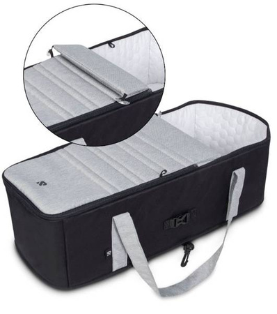 Riko Nuno Pro Wózek Głęboko-Spacerowy 2w1 z Miękką Gondolą Grey Fox