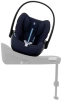 Cybex Sirona G I-Size Fotelik 0-20kg Plus Ocean Blue + Cybex Cloud G I - Size Fotelik Ocean Blue Plus 0-13kg + Cybex Baza G Black	