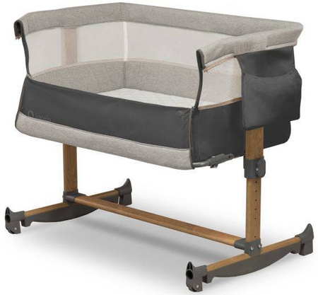 Lionelo Leonie Łóżeczko Dostawne Turystyczne Stone Grey