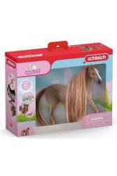 Schleich Zabawka Koń Z Włosami Do Stylizacji Piękna Klacz Krwi Angielskiej