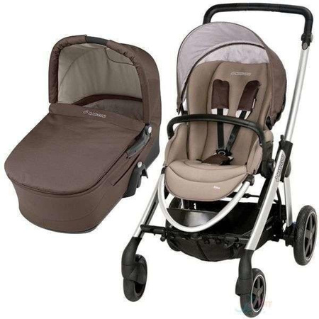 Maxi Cosi Elea Wózek Głęboko-Spacerowy Walnut Brown