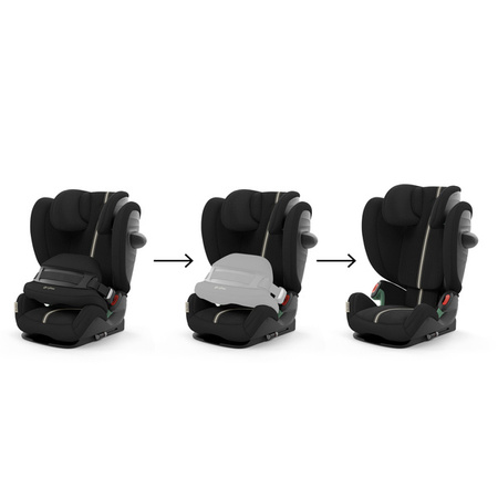 Cybex Pallas G I-Size Plus Fotelik Samochodowy 9-50 kg Moon Black Plus 2023