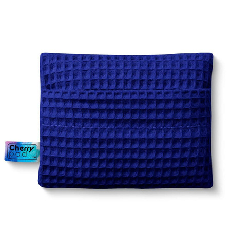 Cherrypad Wafel Termofor z Pestkami Wiśni Granatowy
