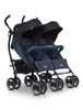 Easy Go Duo Comfort Wózek Spacerowy Bliźniaczy Denim 03