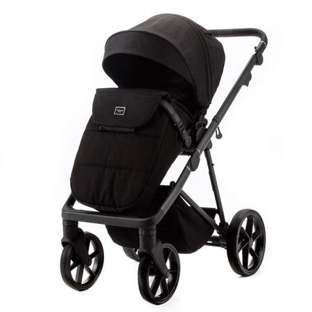 Adamex Delta Natura 4 Wózek Głęboko-Spacerowy Carbon