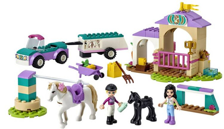 Lego Friends Szkółka Jeździecka i Przyczepa dla Konia 41441