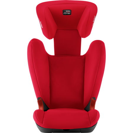 Britax Romer Kid II Fotelik Samochodowy 15-36kg Fire Red - Czarna Skorupa