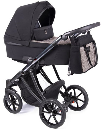 Coletto Dante Wózek Głęboko-Spacerowy 2w1 D-05 Czarno-Grafitowa Rama