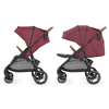 Kinderkraft Grande LX Wózek Spacerowy Burgundy