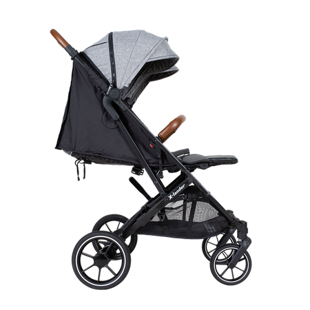 X-Lander X-Double Wózek Spacerowy Bliźniaczy Double Black