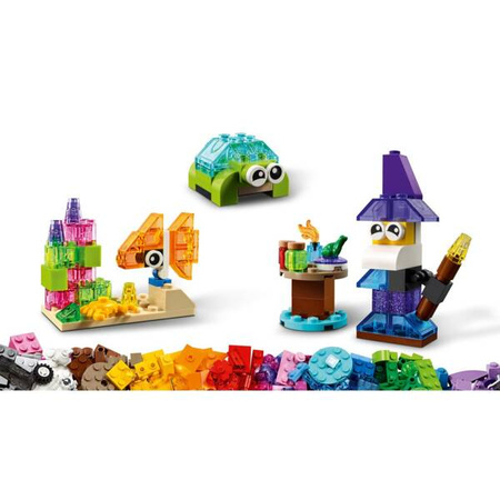 LEGO Classic 11013 Kreatywne Przezroczyste Klocki