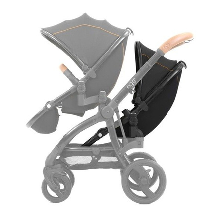 Dodatkowe siedzisko do wózka Egg Czarne