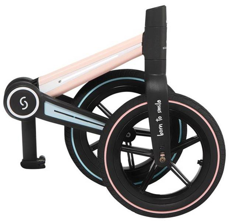 Skiddou Ronny Składany Rowerek Biegowy Keep Pink