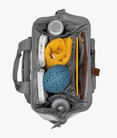 Skiddou Torba do Wózka Astrid Yellow Grey