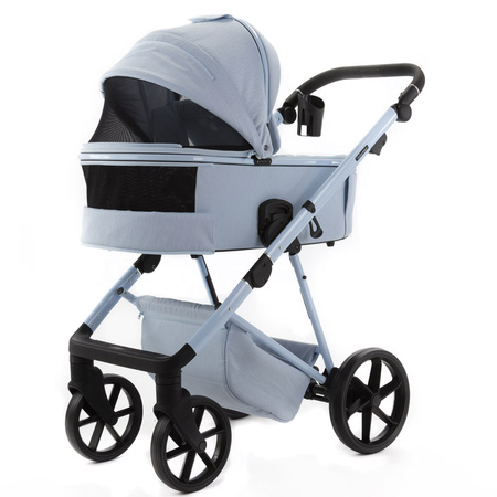 Adamex Delta Natura 4 Wózek Głęboko-Spacerowy Sky