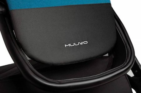 Muuvo Trick Wózek Głęboko-Spacerowy 2w1 Jet Black