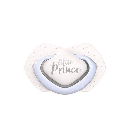 Canpol Babies Smoczek Silikonowy Symetryczny Royal Baby 6-18m 2szt. Prince