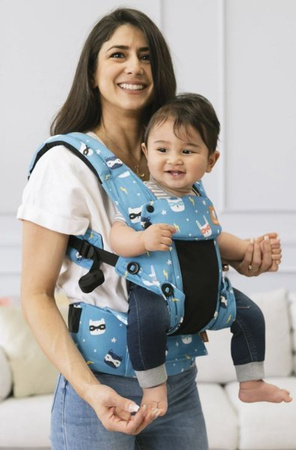 Tula Baby Nosidełko Explore Coast Critter Squad