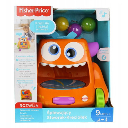 Fisher Price Śpiewający Stworek- Kręciołek