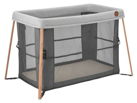 Maxi-Cosi Kompaktowe Łóżeczko Podróżne Iris 2w1 Essential Graphite