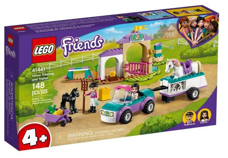 Lego Friends Szkółka Jeździecka i Przyczepa dla Konia 41441