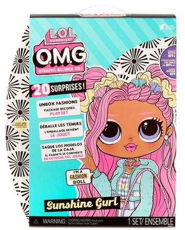 L.O.L lol Surprise OMG Core Seria 4,5 Lalka Modowa SUNSHINE