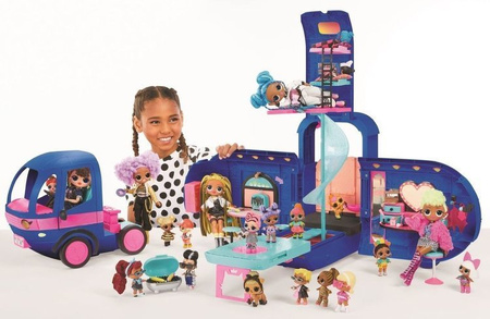 L.O.L Surprise 4w1 Glamper Modowy Kamper Zjeżdżalnia Camper