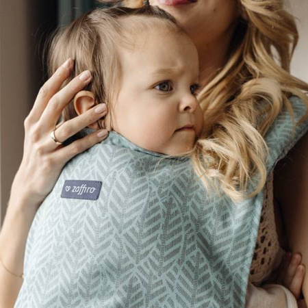 Zaffiro City Nosidło Ergonomiczne Mint Leaves