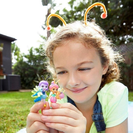 Barbie Enchantimals Małe Przyjaciółki 2pak FXM86 - FXM89 FXM89 Ślimak i Ważka