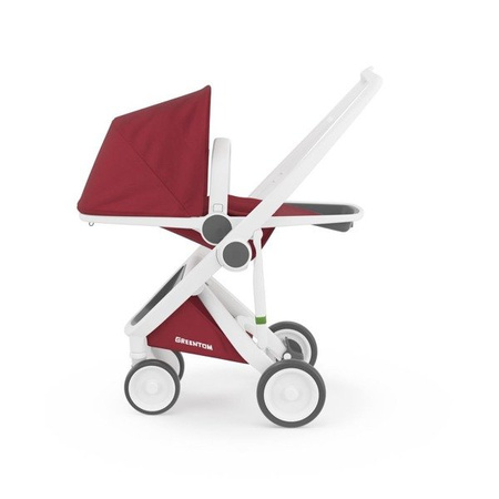 Wózek Greentom Reversible white - cherry